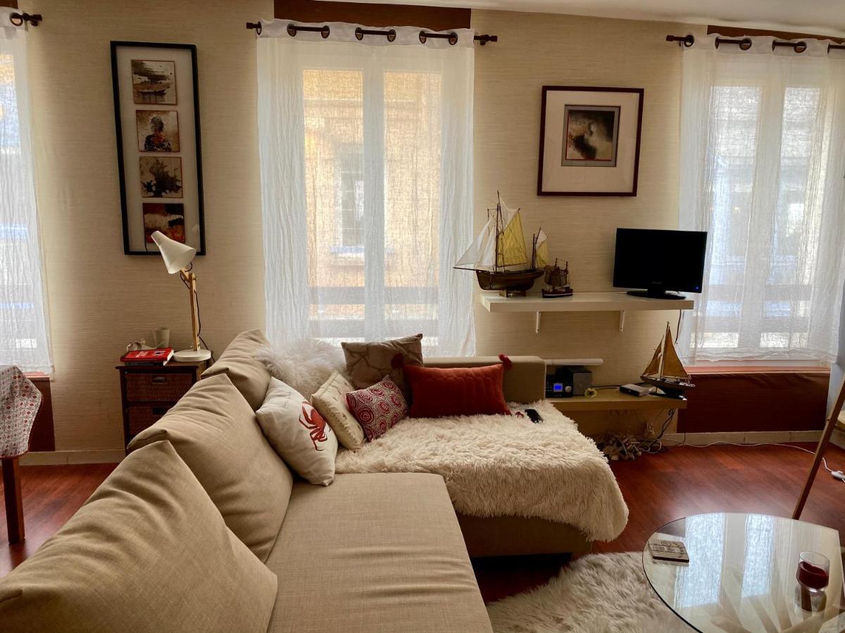 Cosy Gwen, Bel Appartement Vue Mer Laterale Le Treport Exterior photo